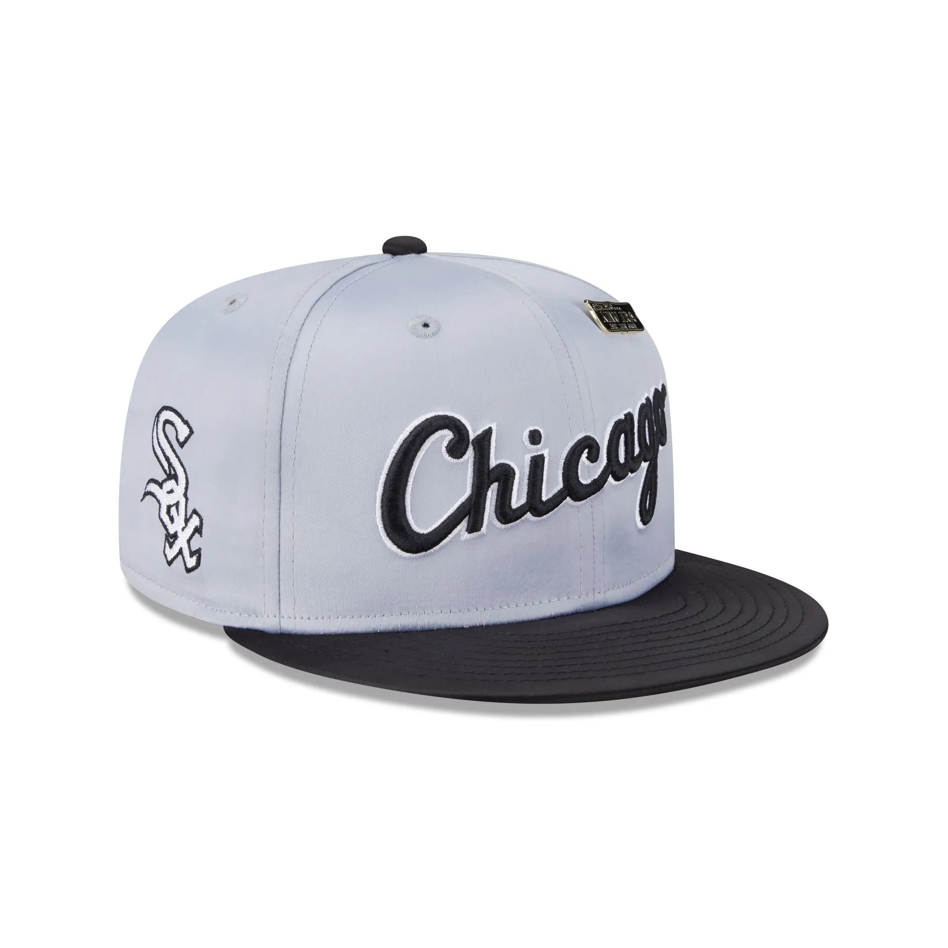 Chicago White Sox Satin Pin 9FIFTY Snapback Hat sold by New Era