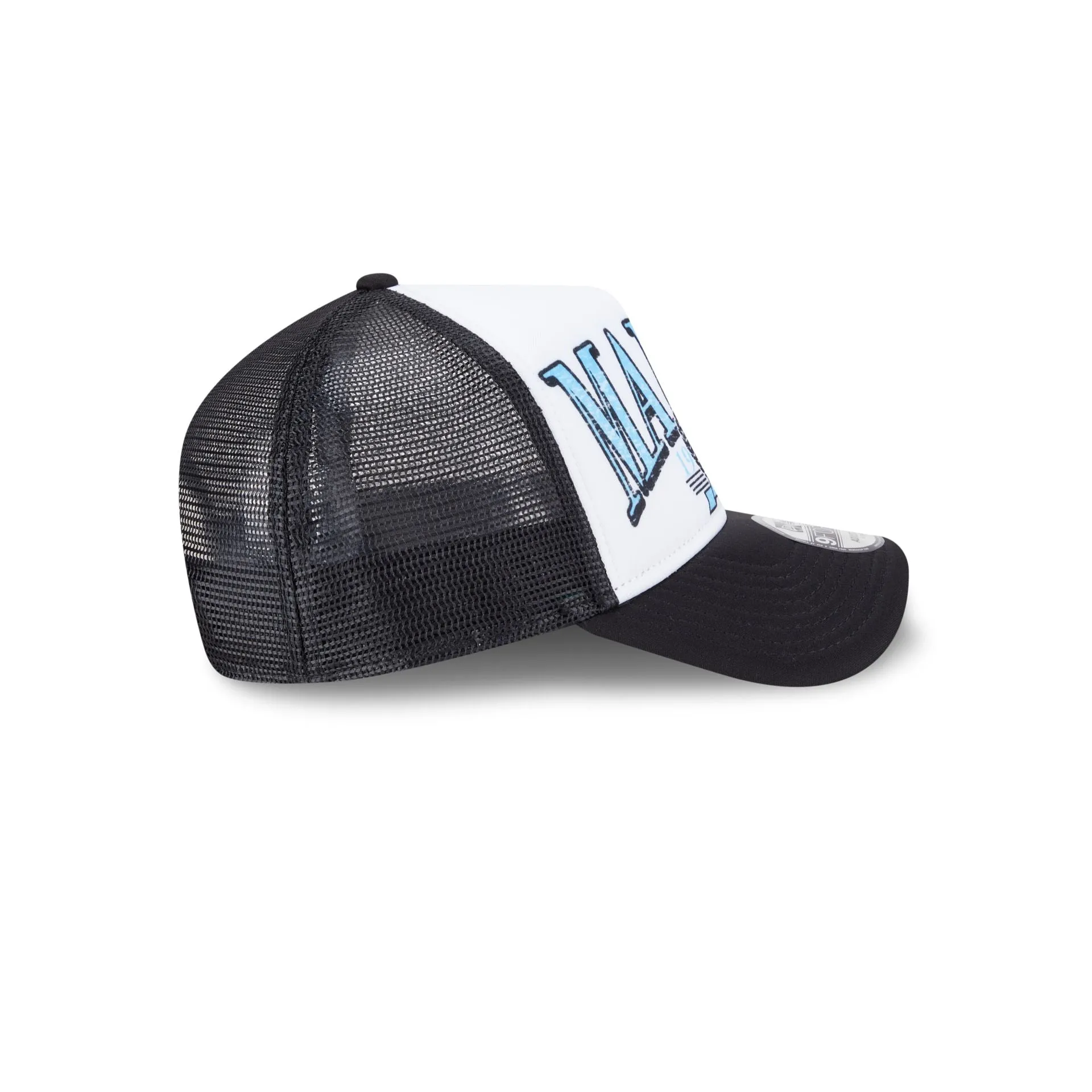 Miami Marlins Distressed 9FORTY A-Frame Trucker Hat sold by New Era product image thumbnail 5