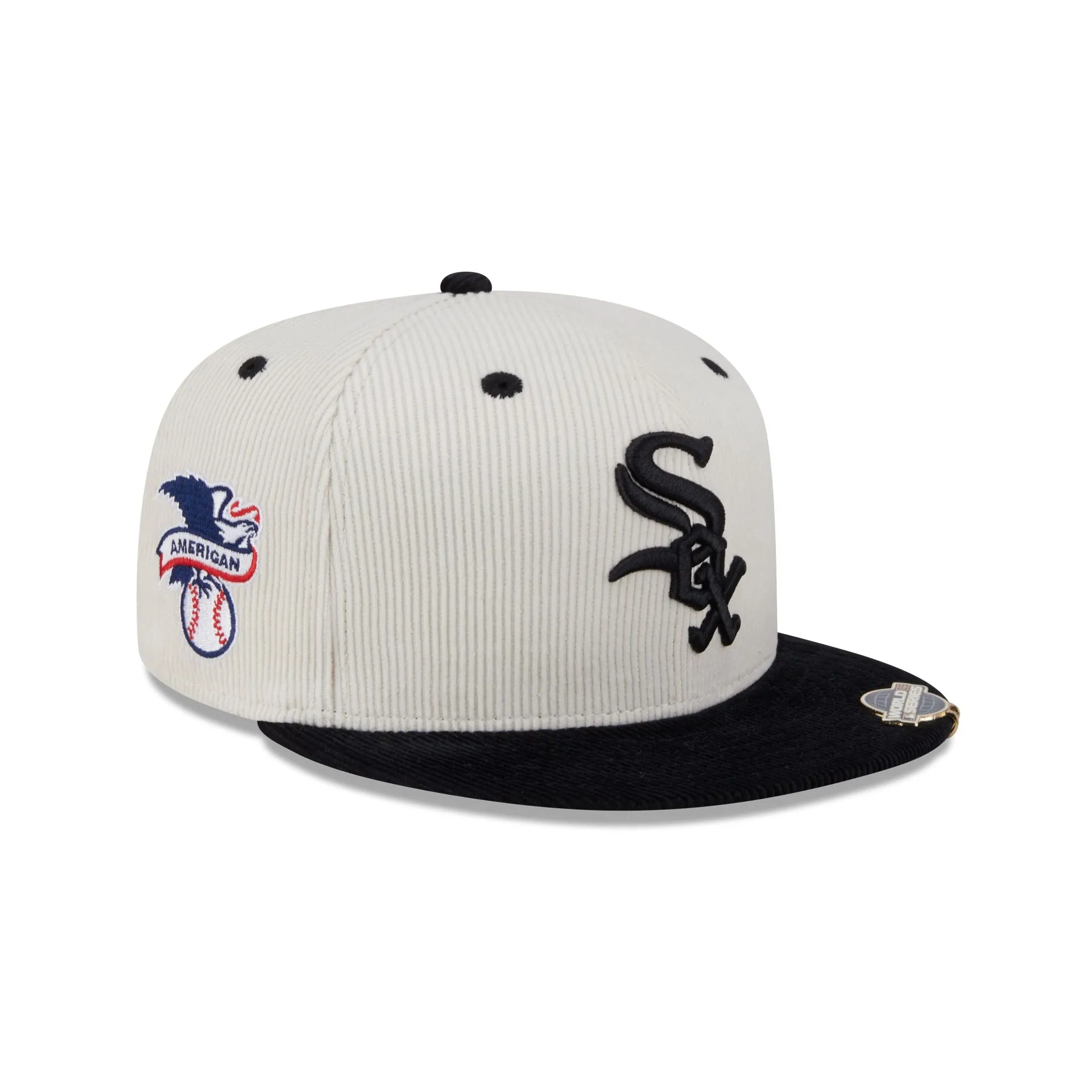 Chicago White Sox Two Tone Cord 59FIFTY Fitted Hat sold by New Era