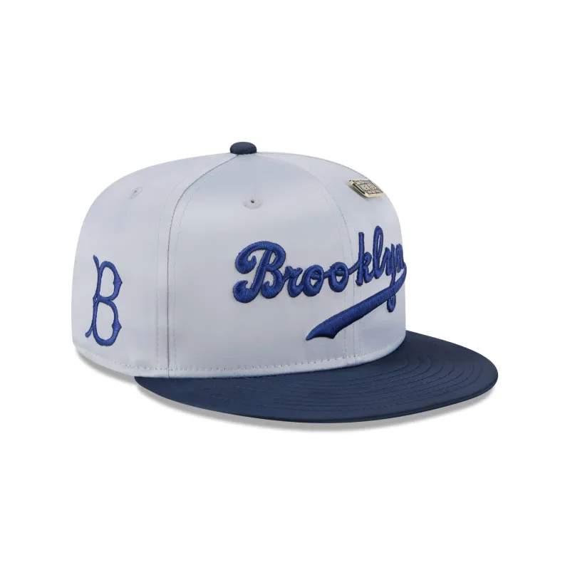 Brooklyn Dodgers Spring Satin 59FIFTY Fitted Hat sold by New Era