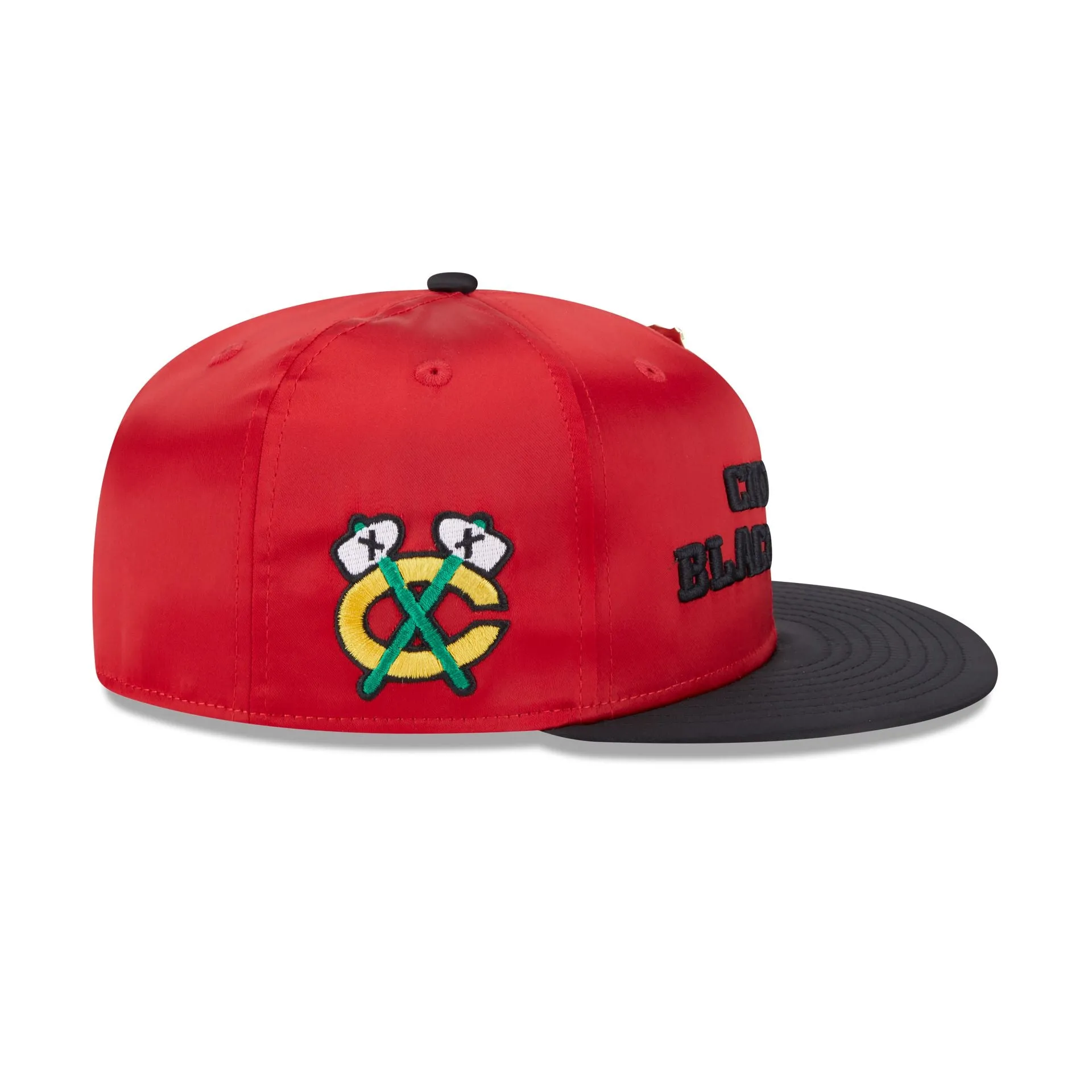 Chicago Blackhawks Spring Satin 59FIFTY Fitted Hat sold by New Era product image thumbnail 4