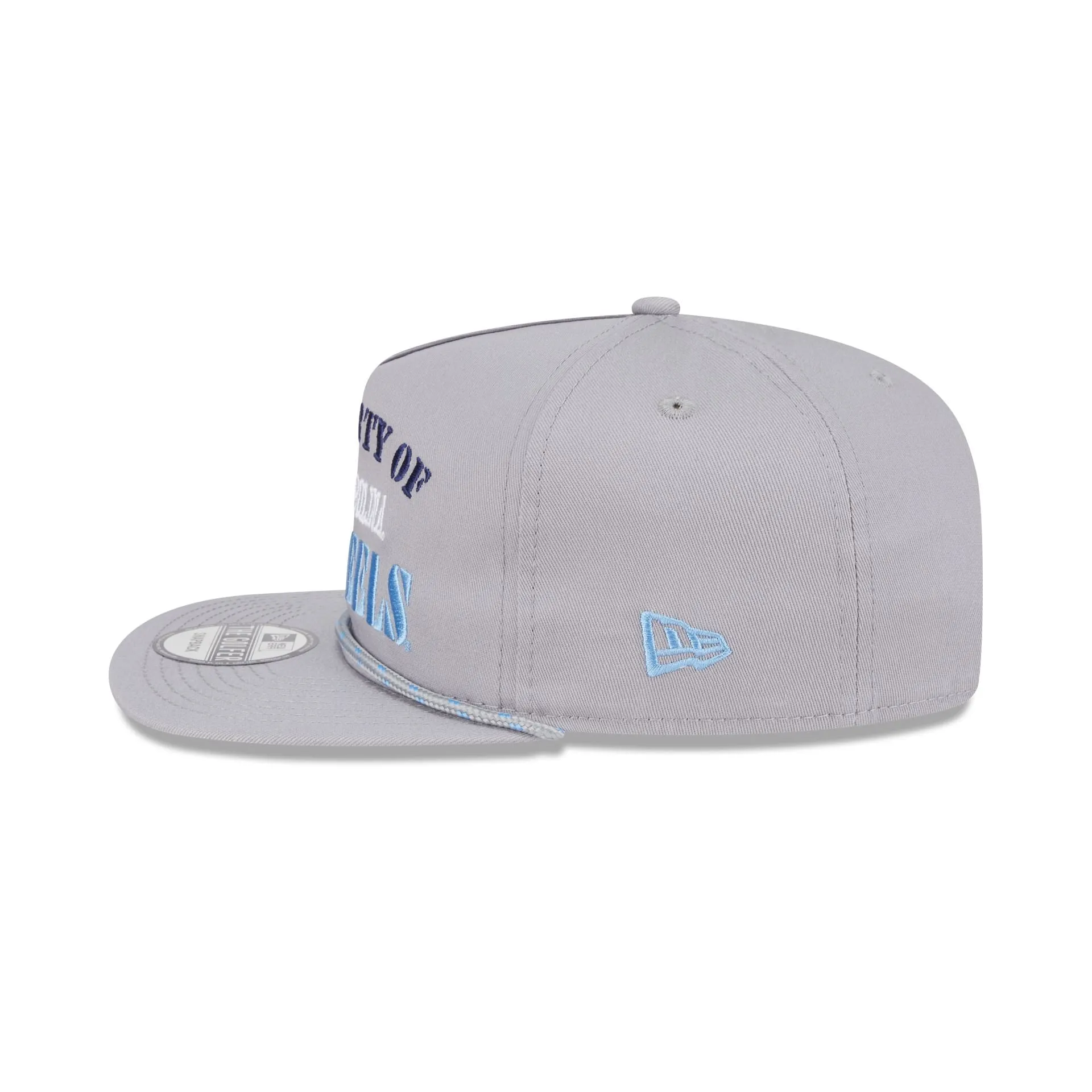 North Carolina Tar Heels Vintage Gray Rope Golfer Hat sold by New Era product image thumbnail 5