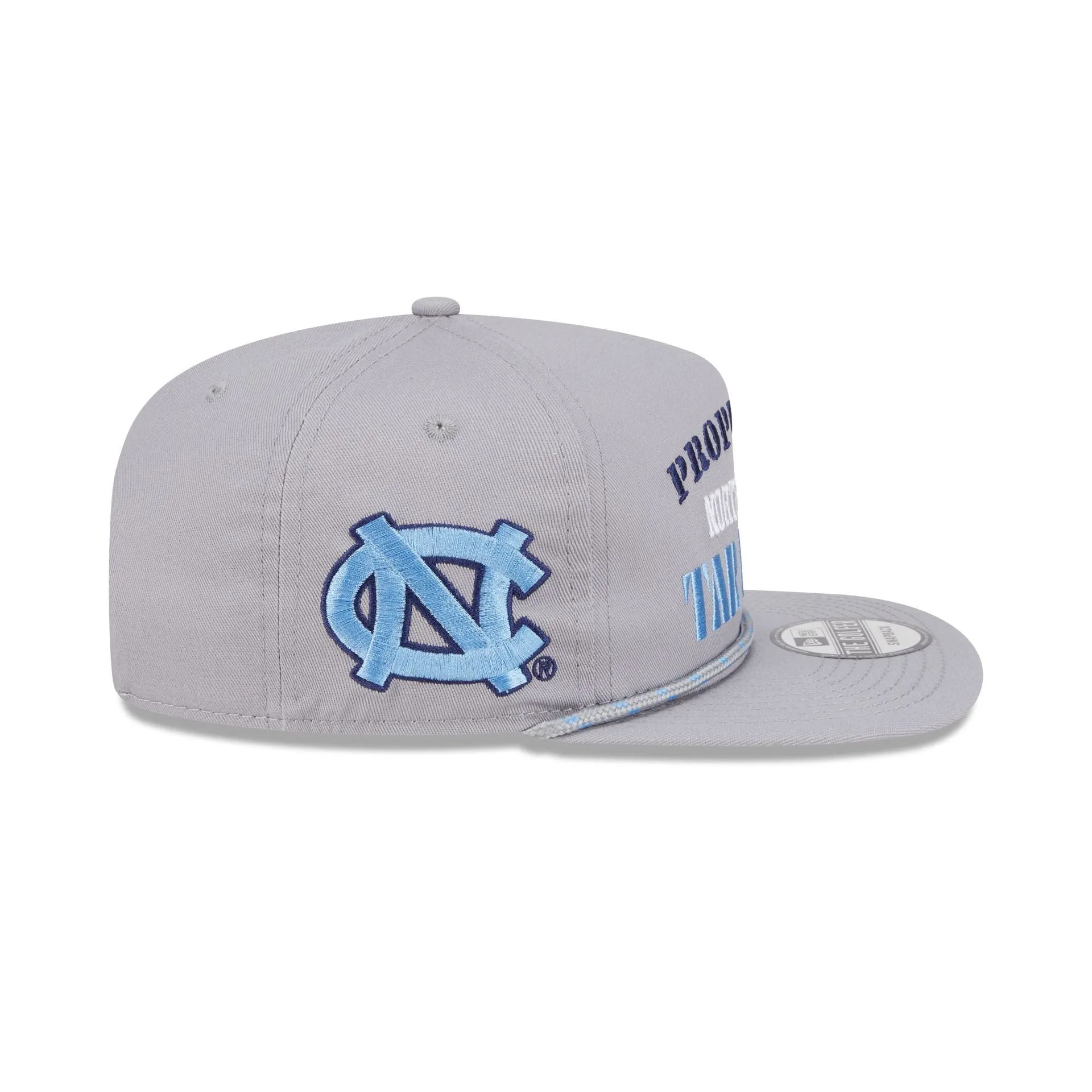 North Carolina Tar Heels Vintage Gray Rope Golfer Hat sold by New Era product image thumbnail 4