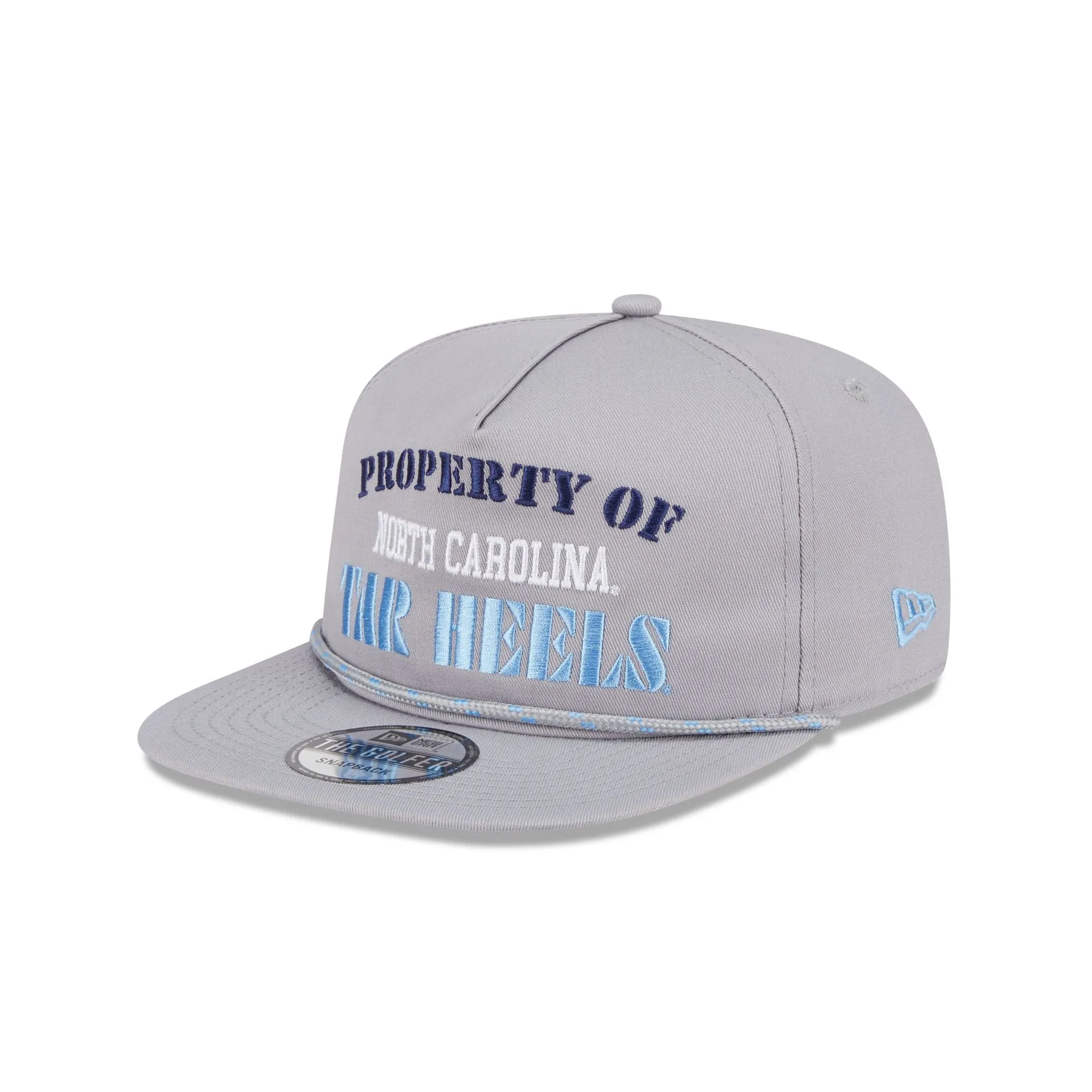 North Carolina Tar Heels Vintage Gray Rope Golfer Hat sold by New Era product image thumbnail 3