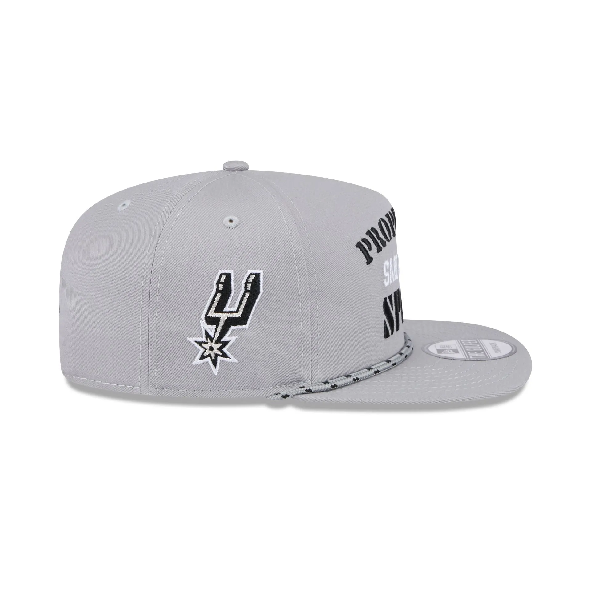 San Antonio Spurs Vintage Gray Rope Golfer Hat sold by New Era product image thumbnail 4