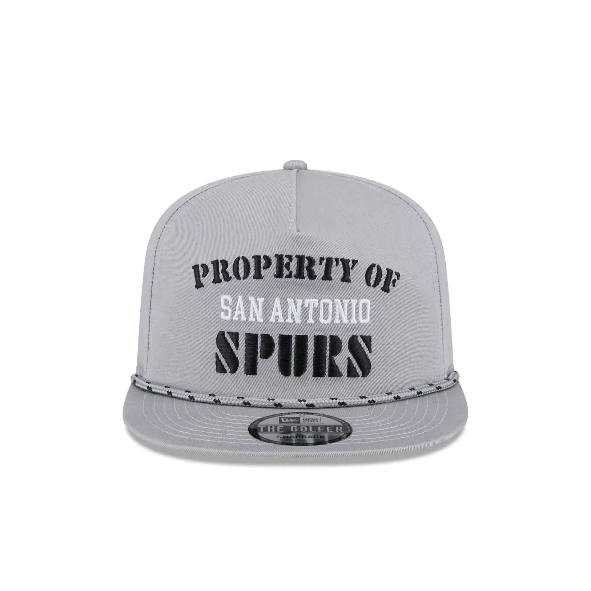 San Antonio Spurs Vintage Gray Rope Golfer Hat sold by New Era product image thumbnail 2