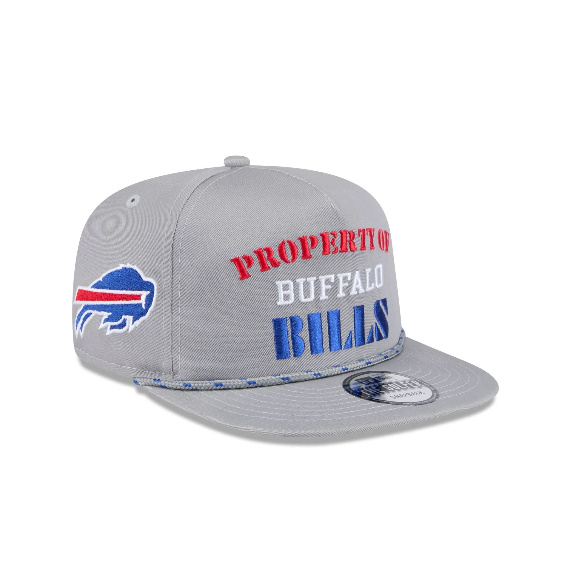 Buffalo Bills Vintage Gray Rope Golfer Hat sold by New Era