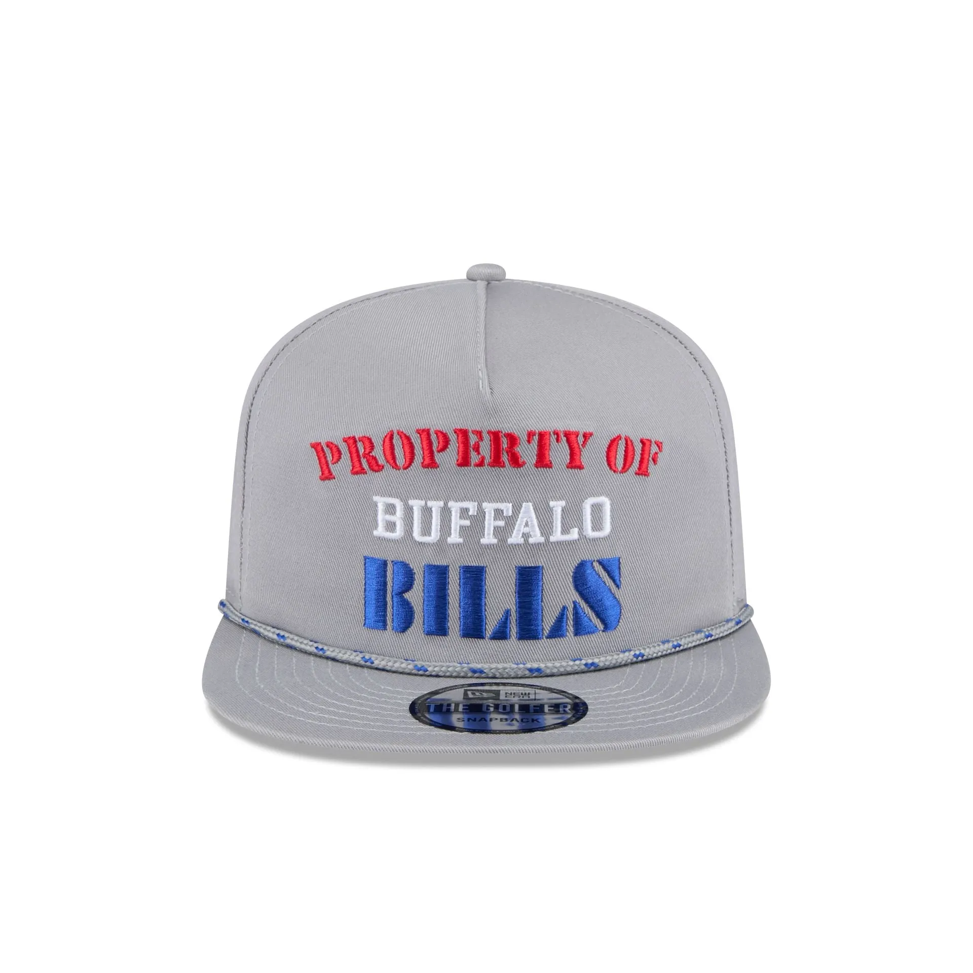 Buffalo Bills Vintage Gray Rope Golfer Hat sold by New Era product image thumbnail 2