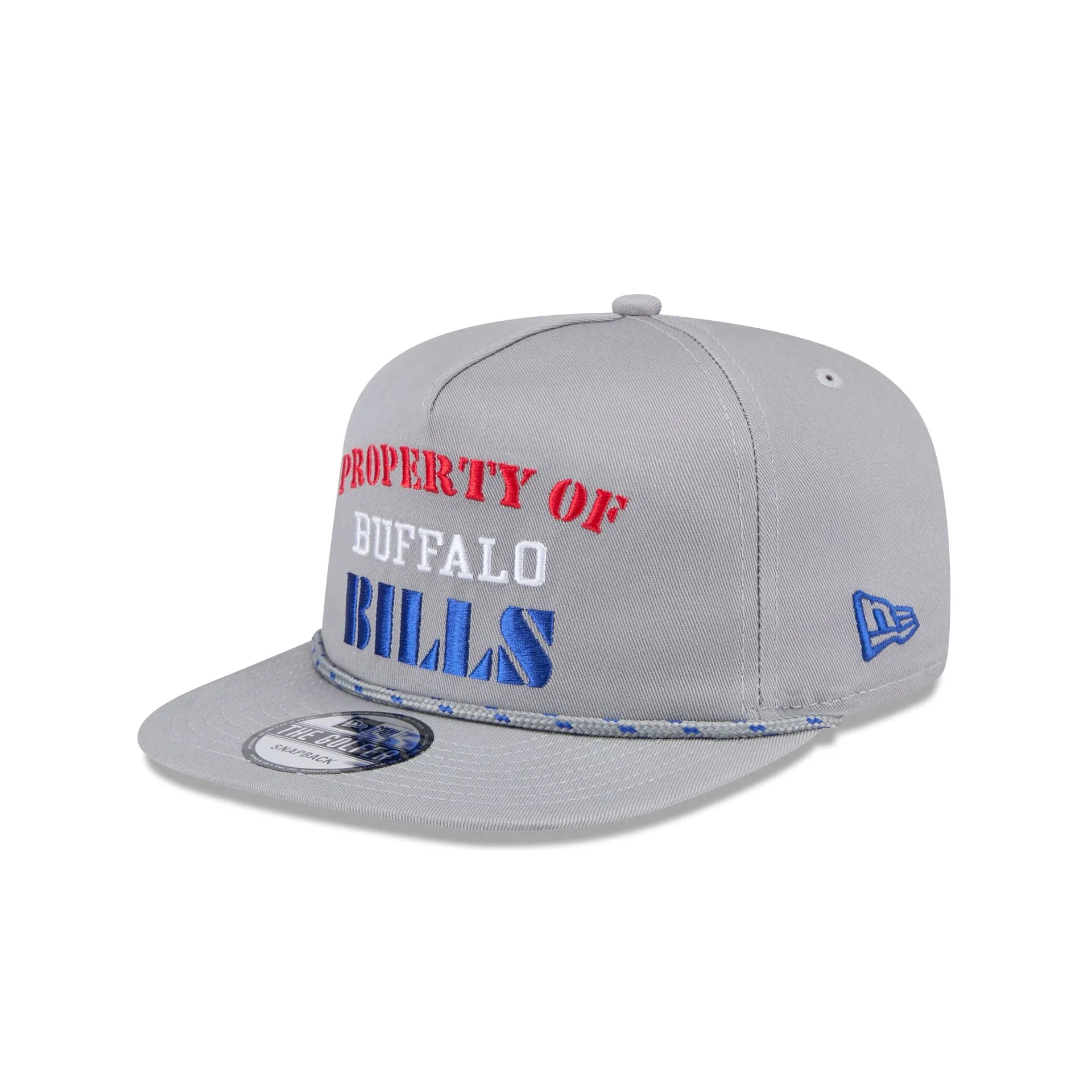 Buffalo Bills Vintage Gray Rope Golfer Hat sold by New Era product image thumbnail 3