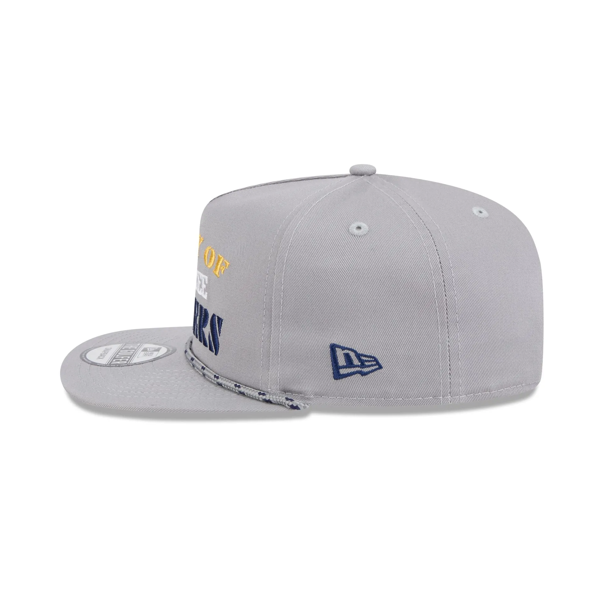 Milwaukee Brewers Vintage Gray Rope Golfer Hat sold by New Era product image thumbnail 5
