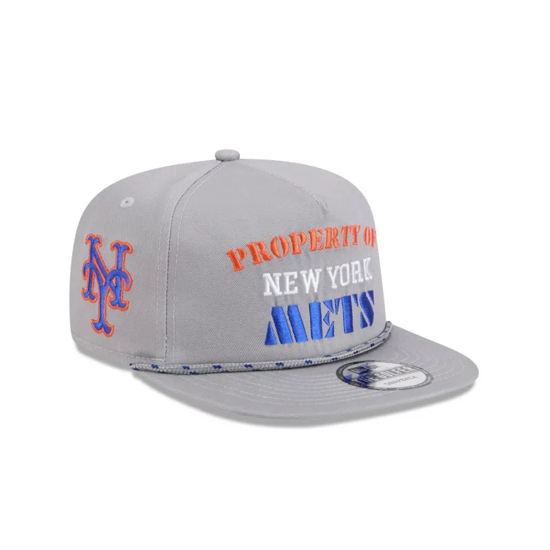 New York Mets Vintage Gray Rope Golfer Hat sold by New Era