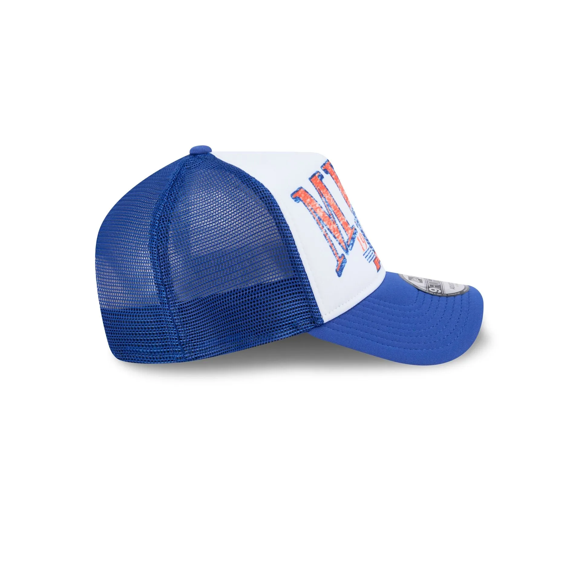 New York Mets Distressed 9FORTY A-Frame Trucker Hat sold by New Era product image thumbnail 5