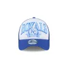 Kansas City Royals Distressed 9FORTY A-Frame Trucker Hat sold by New Era