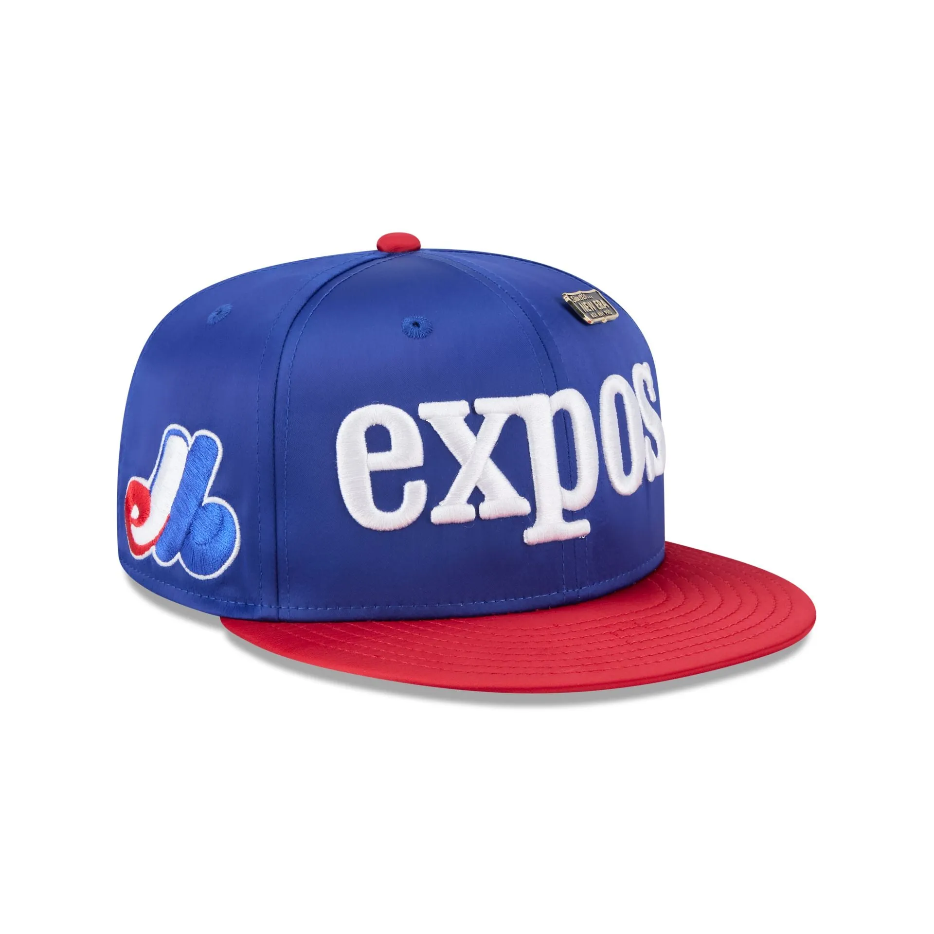 Montreal Expos Spring Satin 59FIFTY Fitted Hat sold by New Era