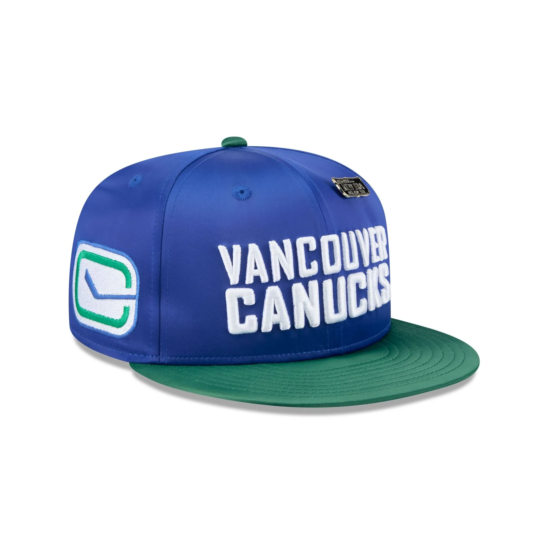 Vancouver Canucks Spring Satin 59FIFTY Fitted Hat sold by New Era
