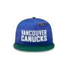 Vancouver Canucks Spring Satin 59FIFTY Fitted Hat sold by New Era
