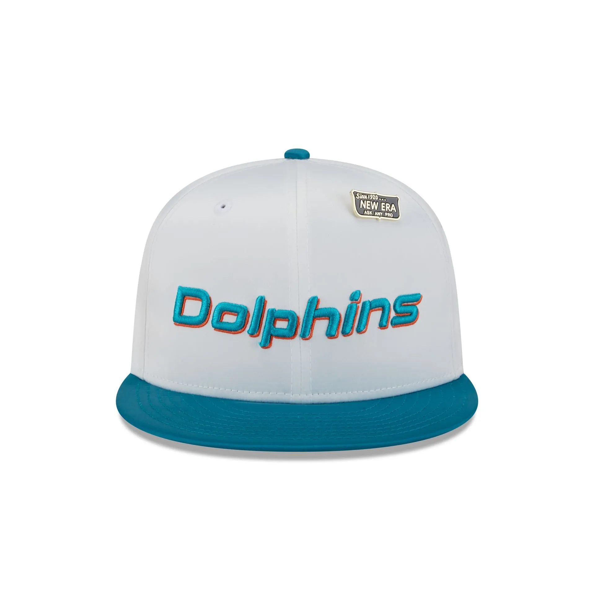 Miami Dolphins Spring Satin 59FIFTY Fitted Hat sold by New Era product image thumbnail 2