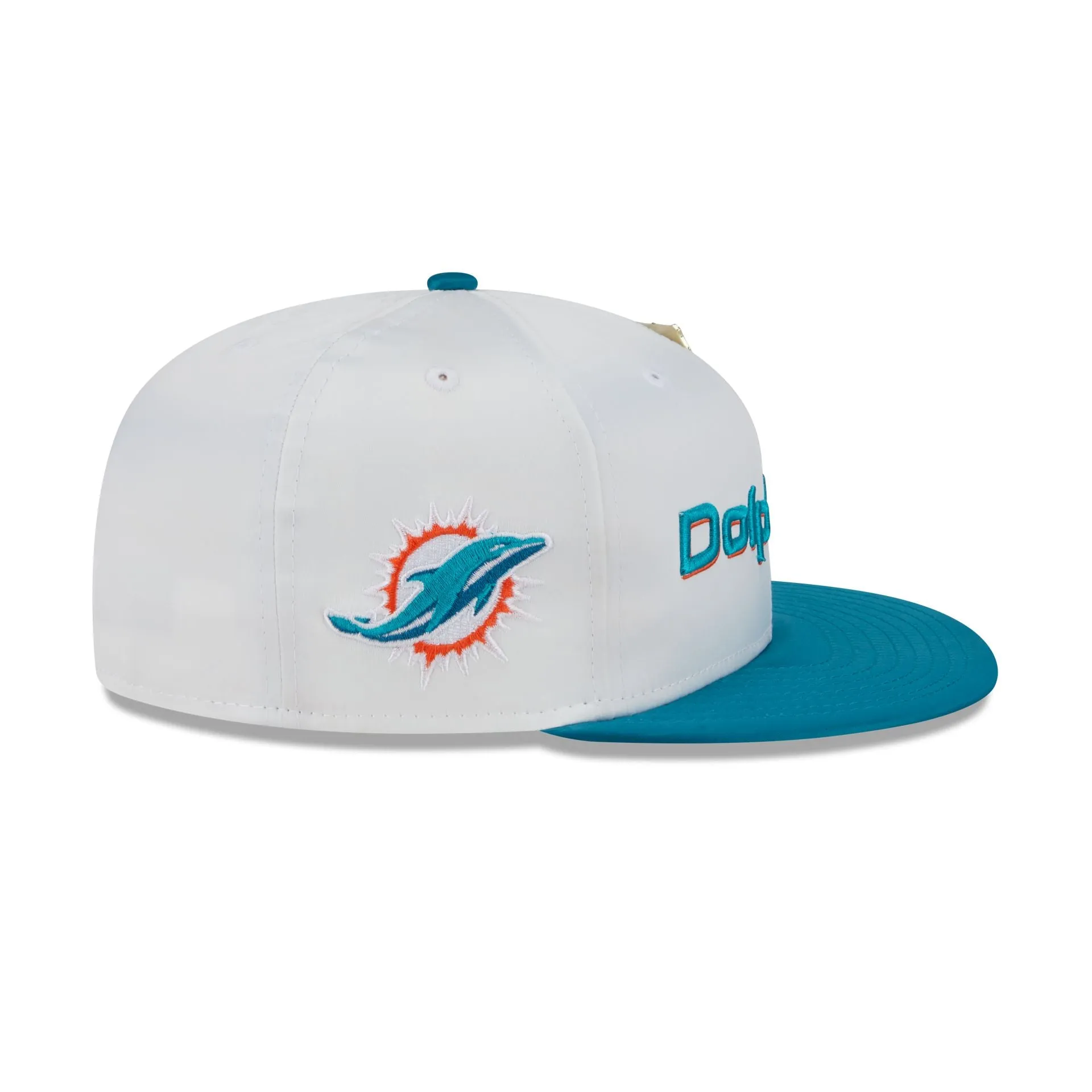 Miami Dolphins Spring Satin 59FIFTY Fitted Hat sold by New Era product image thumbnail 4