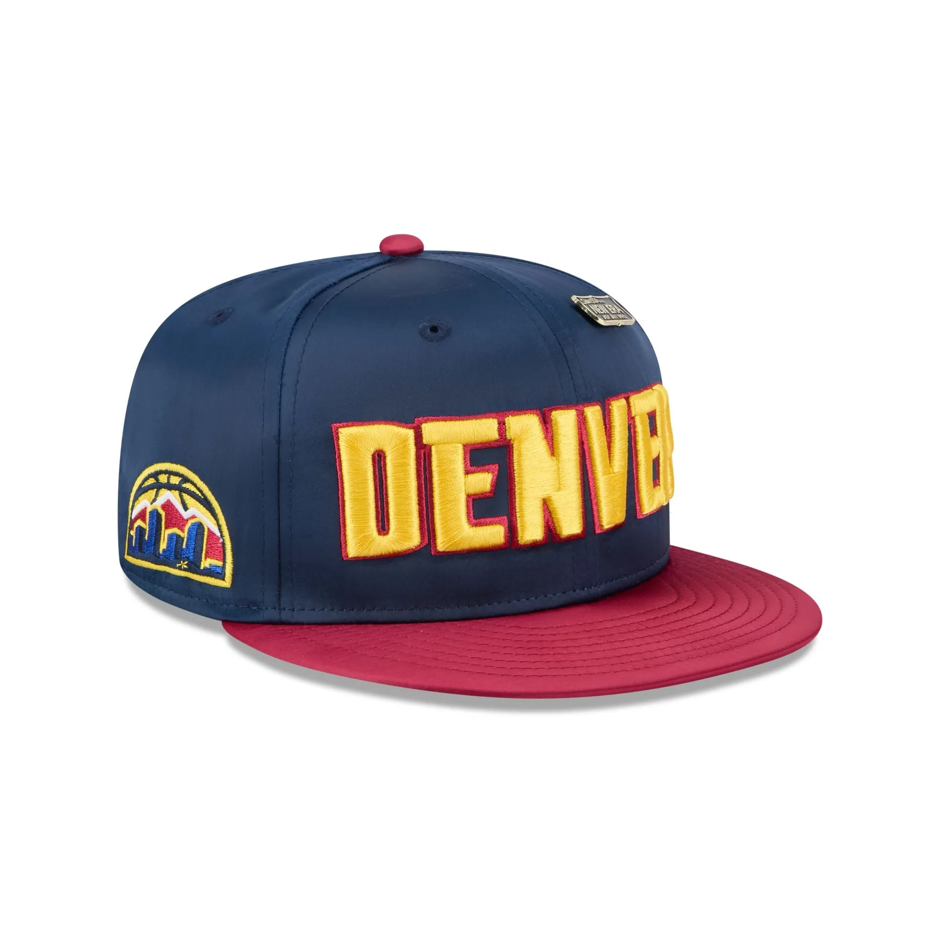 Denver Nuggets Spring Satin 59FIFTY Fitted Hat sold by New Era