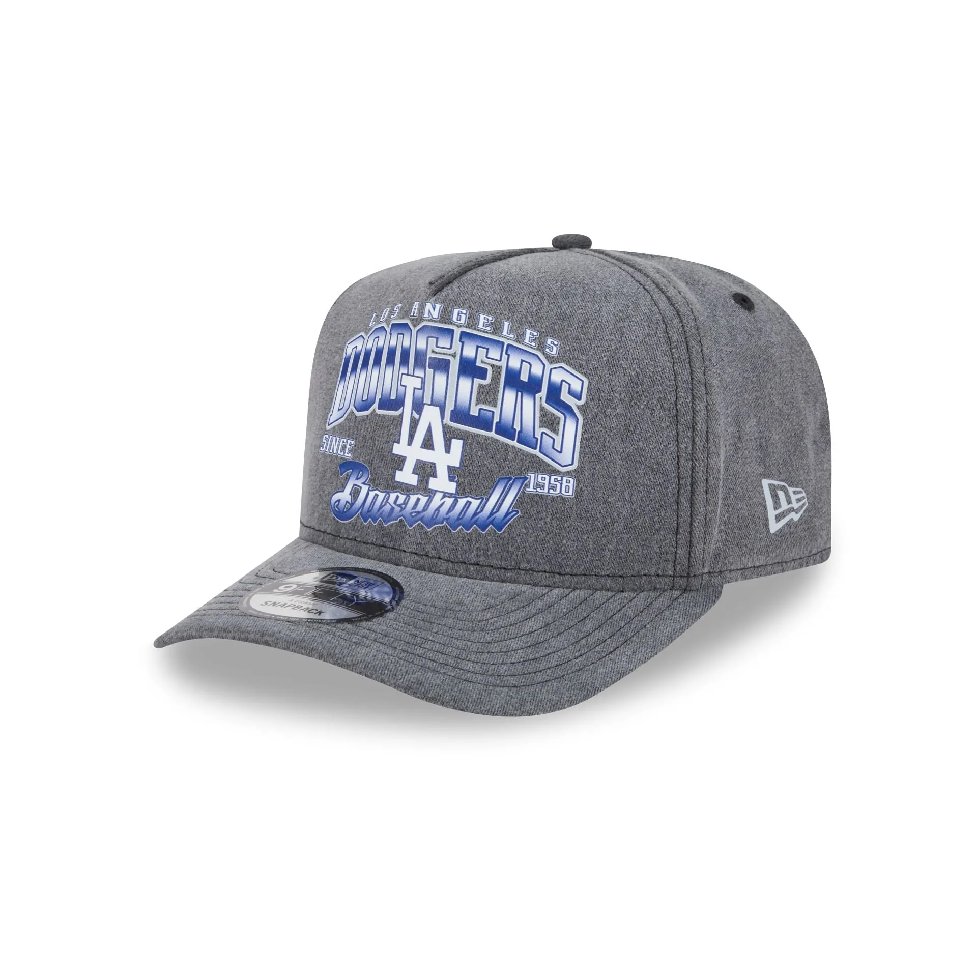 Los Angeles Dodgers Washed 9FIFTY A-Frame Snapback Hat sold by New Era