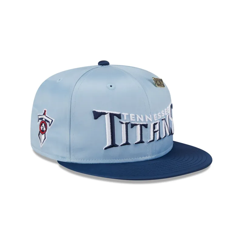 Tennessee Titans Spring Satin 59FIFTY Fitted Hat sold by New Era