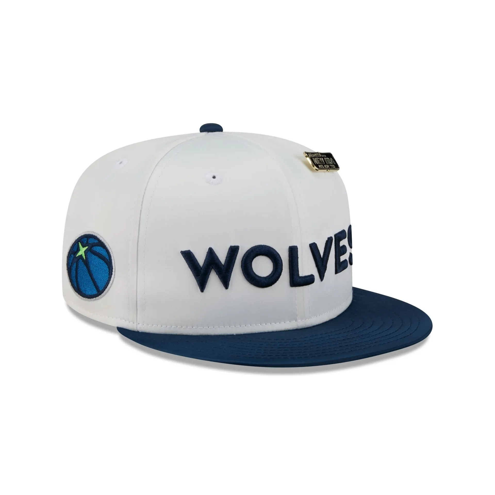 Minnesota Timberwolves Spring Satin 59FIFTY Fitted Hat sold by New Era