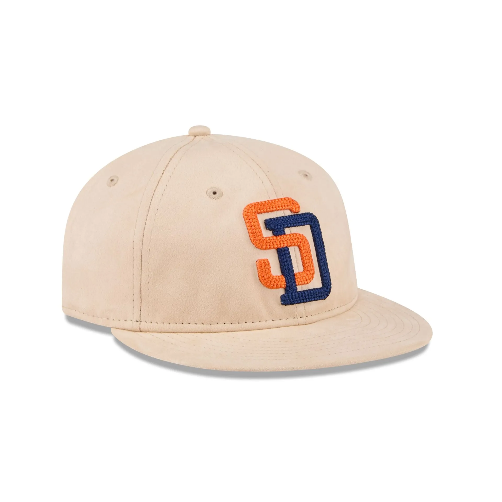San Diego Padres Stone Suede Retro Crown 9FIFTY Snapback Hat sold by New Era product image thumbnail 3