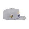 Minnesota Vikings Vintage Gray Rope Golfer Hat sold by New Era