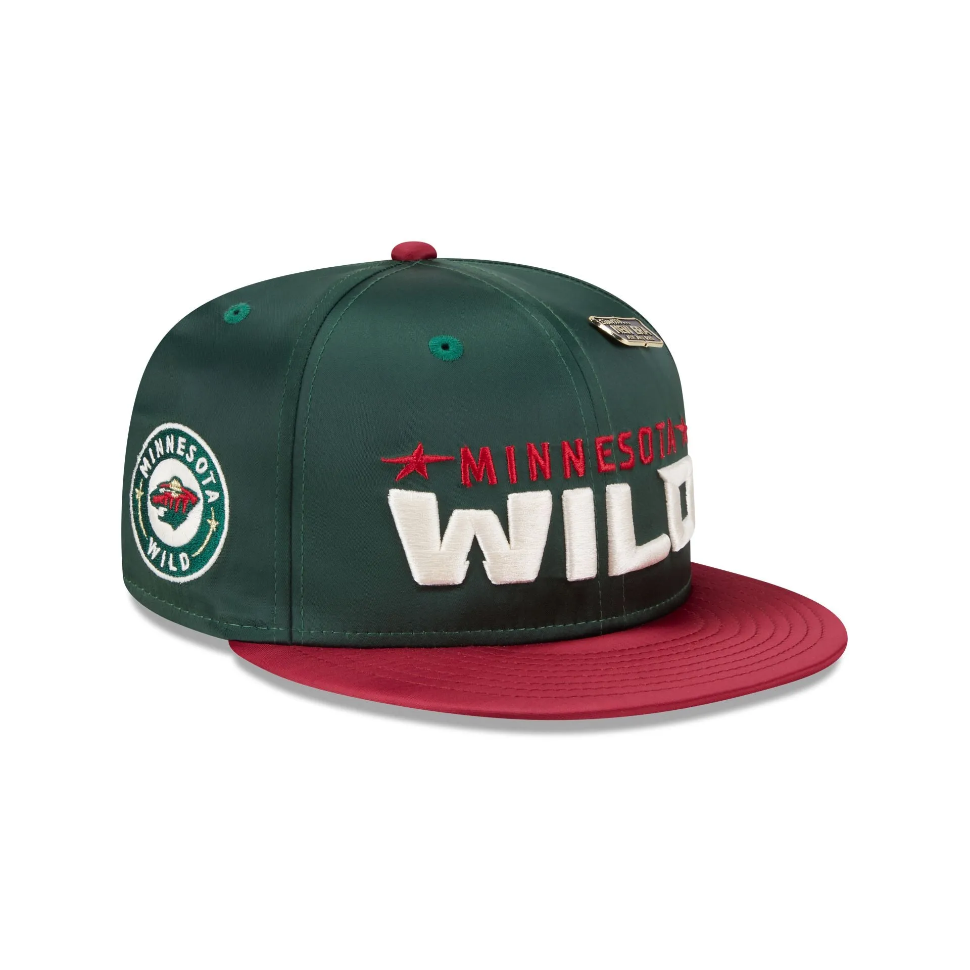Minnesota Wild Spring Satin 59FIFTY Fitted Hat sold by New Era