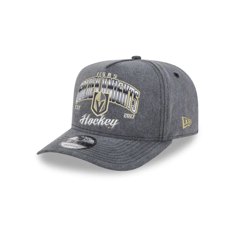 Vegas Golden Knights Washed 9FIFTY A-Frame Snapback Hat sold by New Era