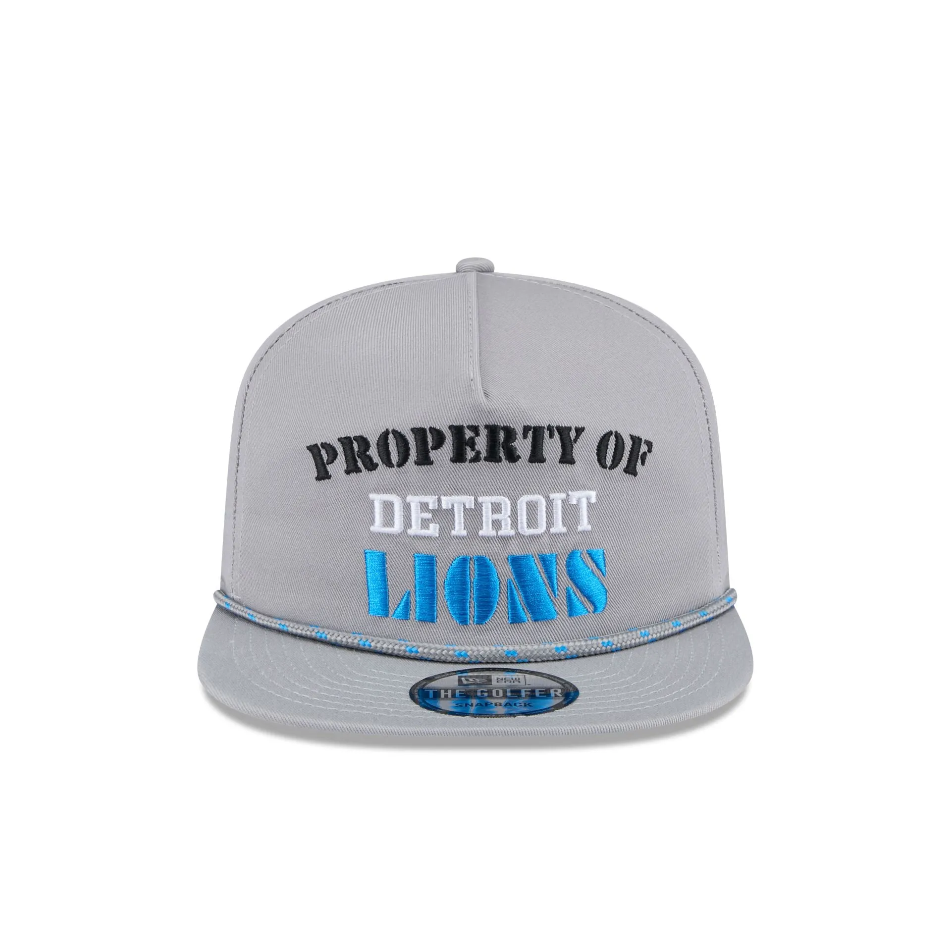 Detroit Lions Vintage Gray Rope Golfer Hat sold by New Era product image thumbnail 2