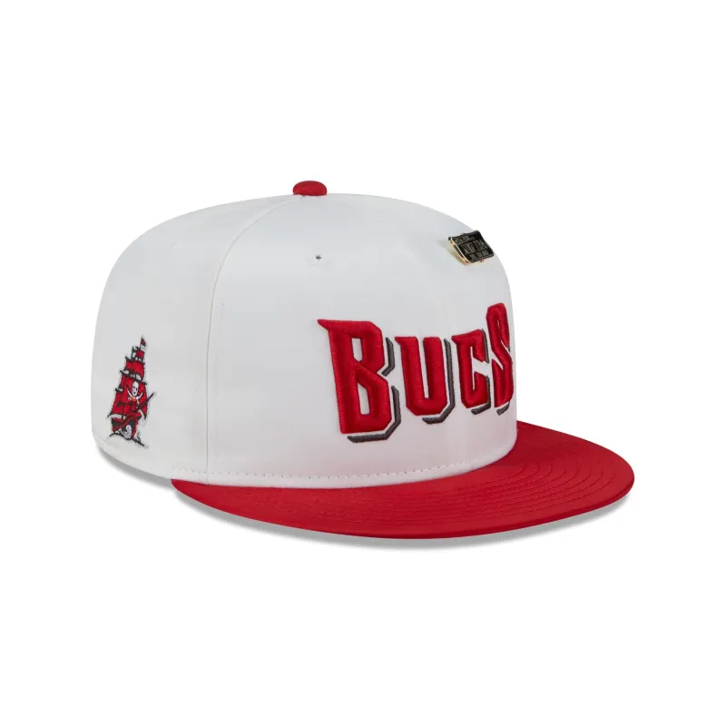 Tampa Bay Buccaneers Spring Satin 59FIFTY Fitted Hat sold by New Era
