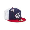 Chicago White Sox Pinstripe League Pin 59FIFTY Fitted Hat sold by New Era