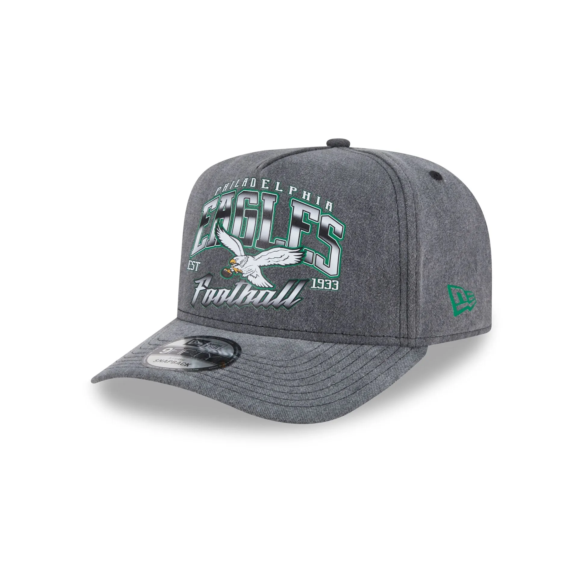 Philadelphia Eagles Washed 9FIFTY A-Frame Snapback Hat sold by New Era
