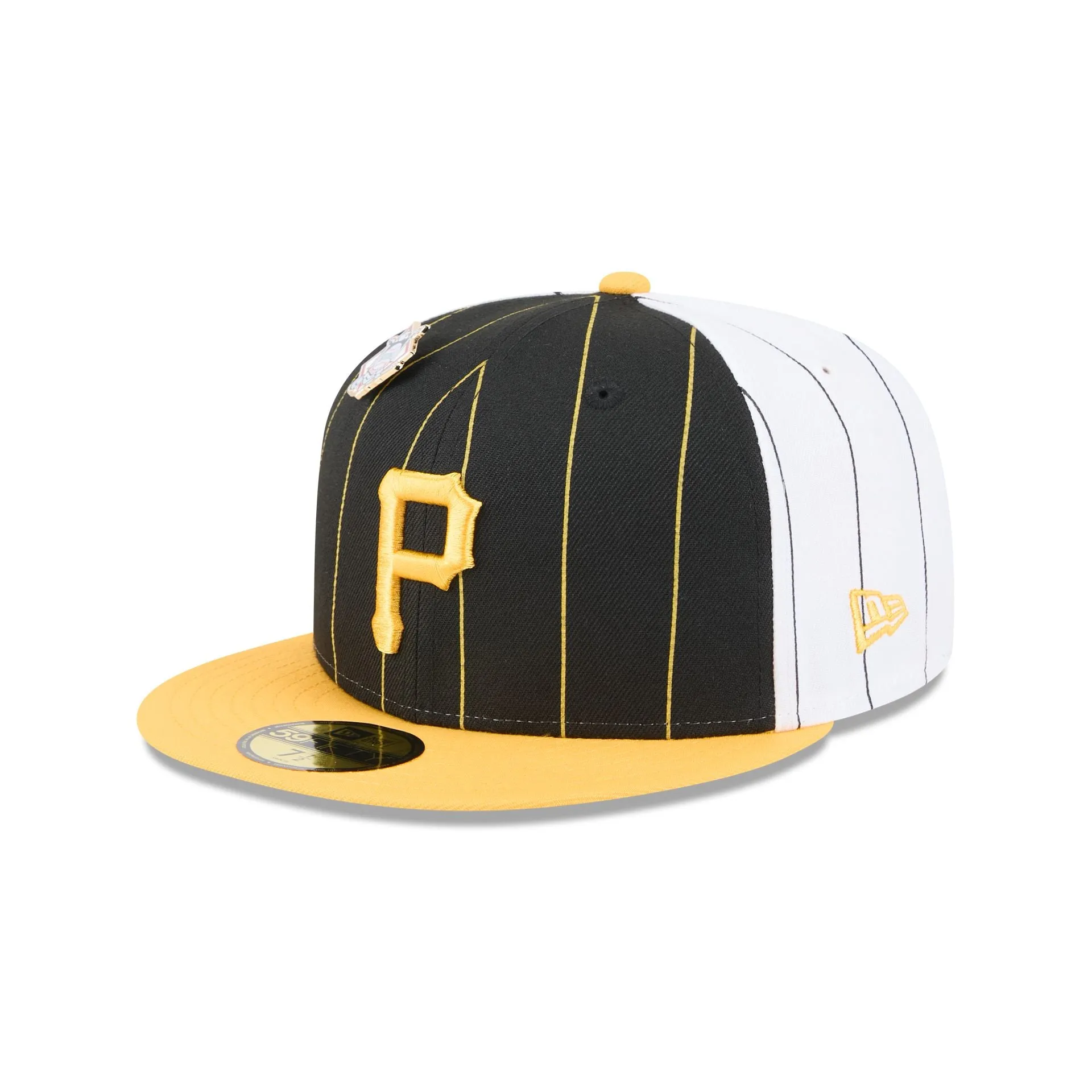 Pittsburgh Pirates Pinstripe League Pin 59FIFTY Fitted Hat sold by New Era