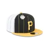 Pittsburgh Pirates Pinstripe League Pin 59FIFTY Fitted Hat sold by New Era