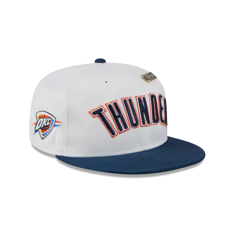 Oklahoma City Thunder Spring Satin 59FIFTY Fitted Hat sold by New Era