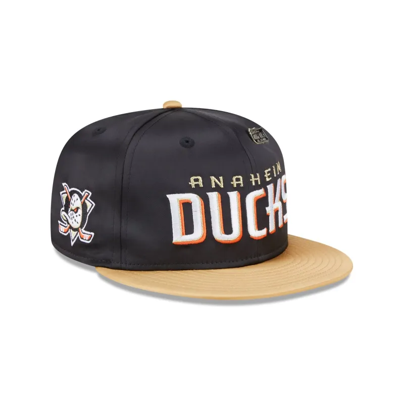 Anaheim Ducks Spring Satin 59FIFTY Fitted Hat sold by New Era