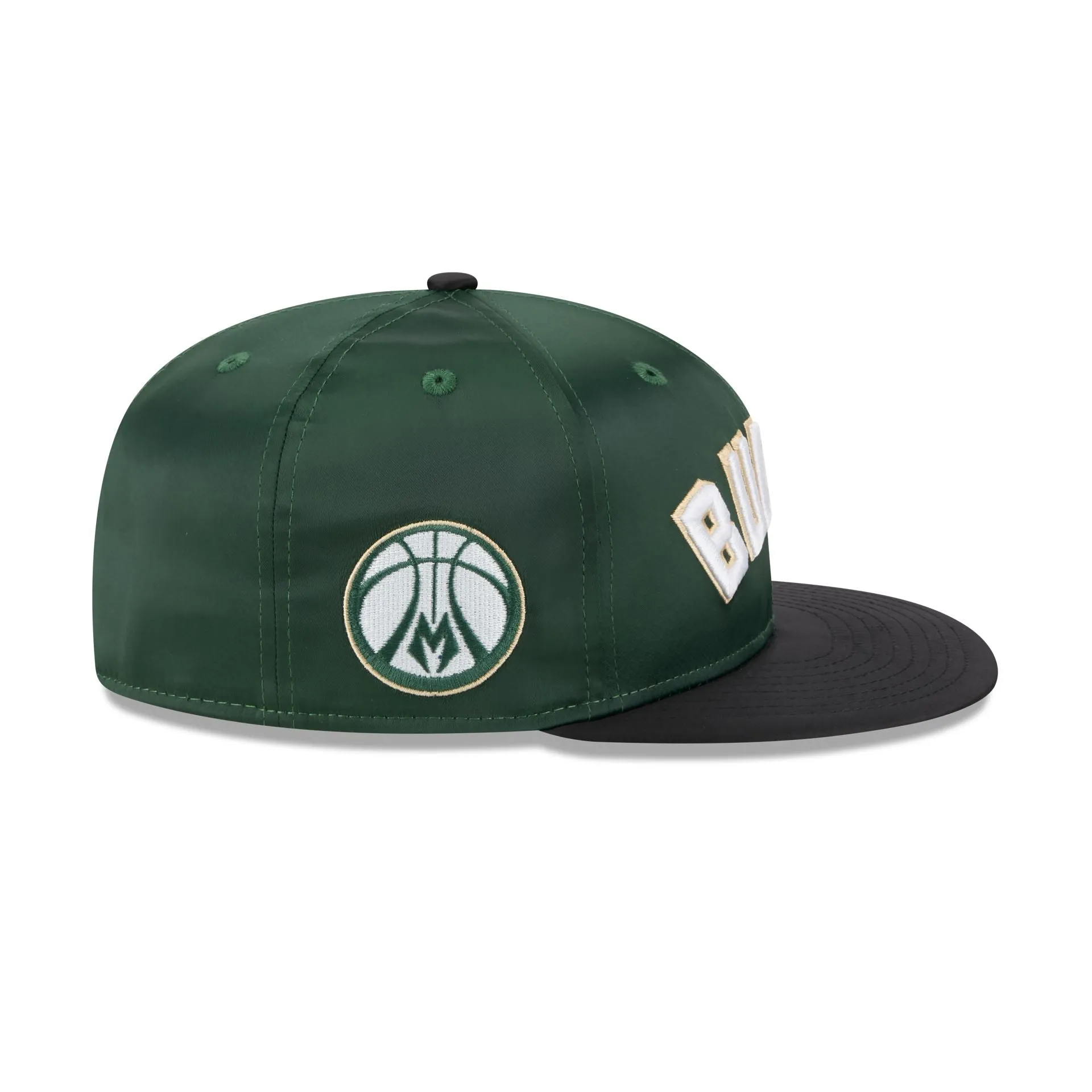 Milwaukee Bucks Spring Satin 59FIFTY Fitted Hat sold by New Era product image thumbnail 4