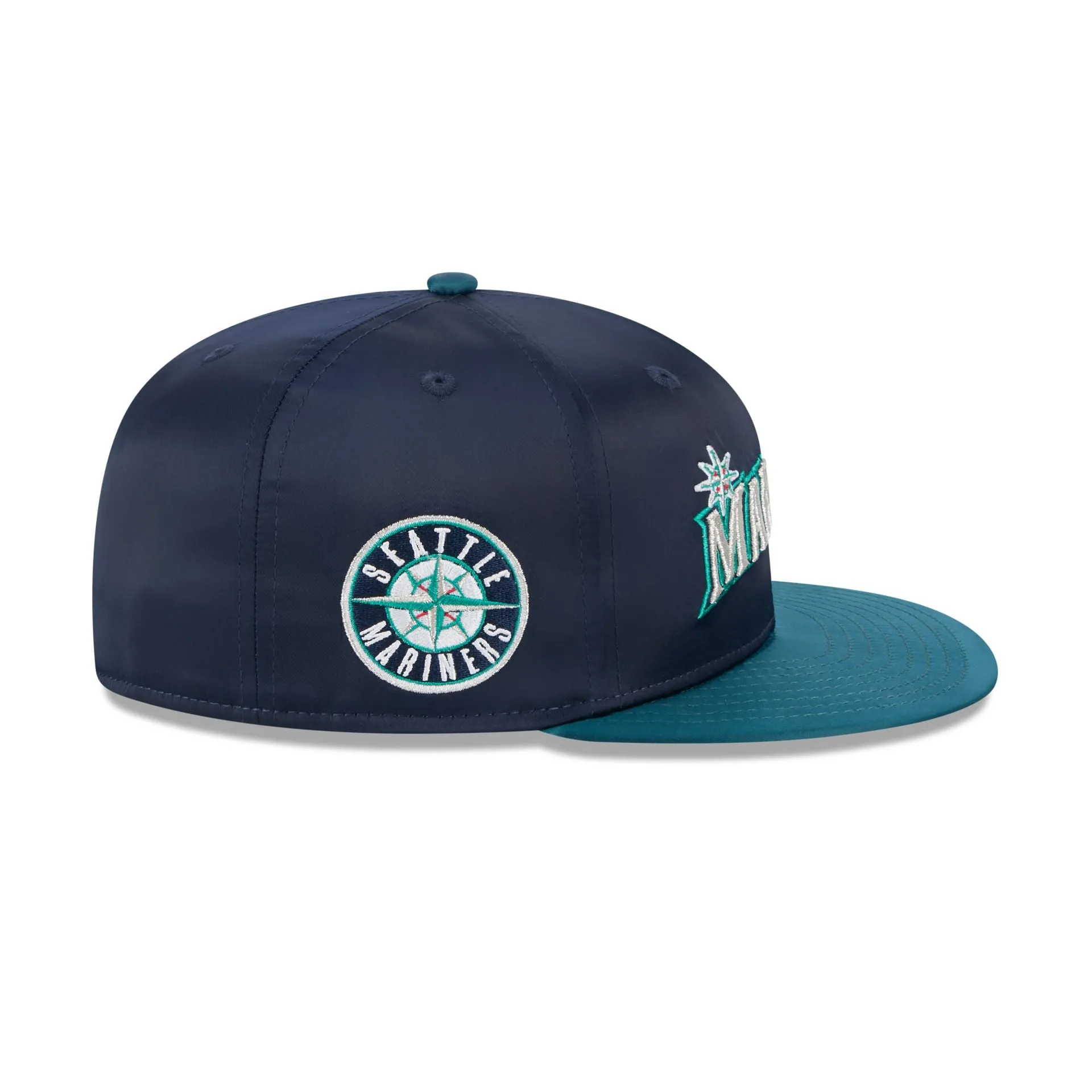 Seattle Mariners Spring Satin 59FIFTY Fitted Hat sold by New Era product image thumbnail 4