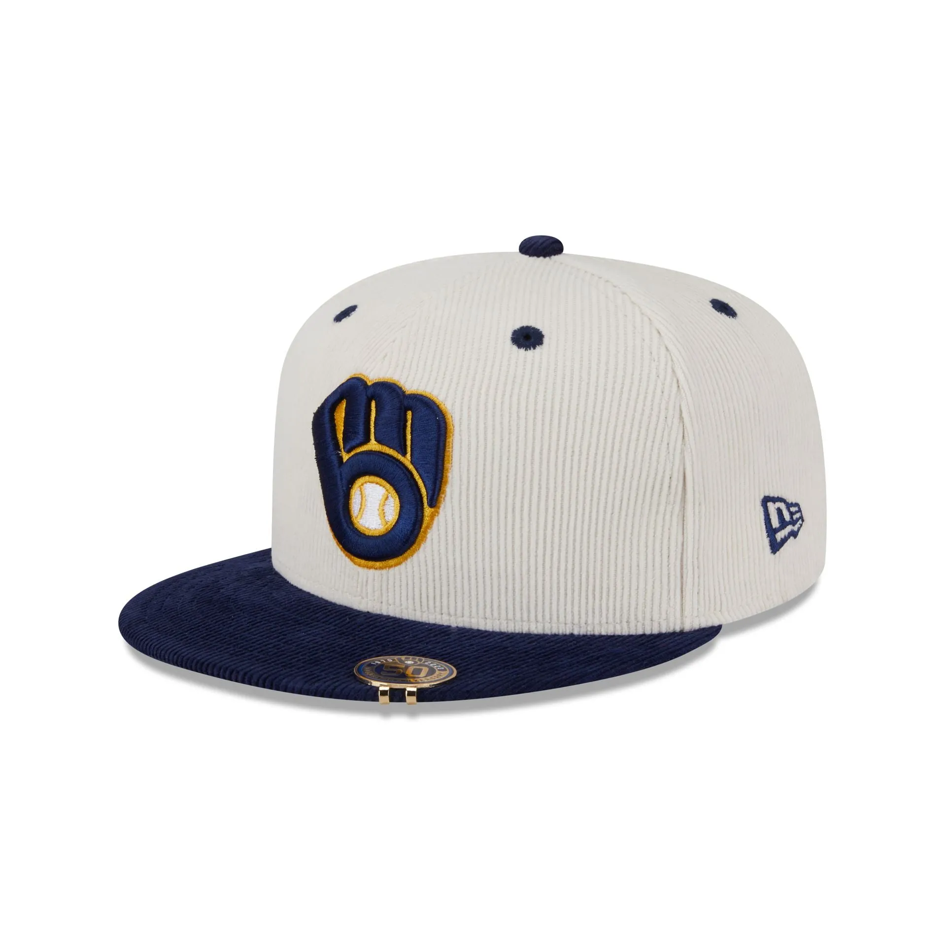 Milwaukee Brewers Two Tone Cord 59FIFTY Fitted Hat sold by New Era product image thumbnail 3