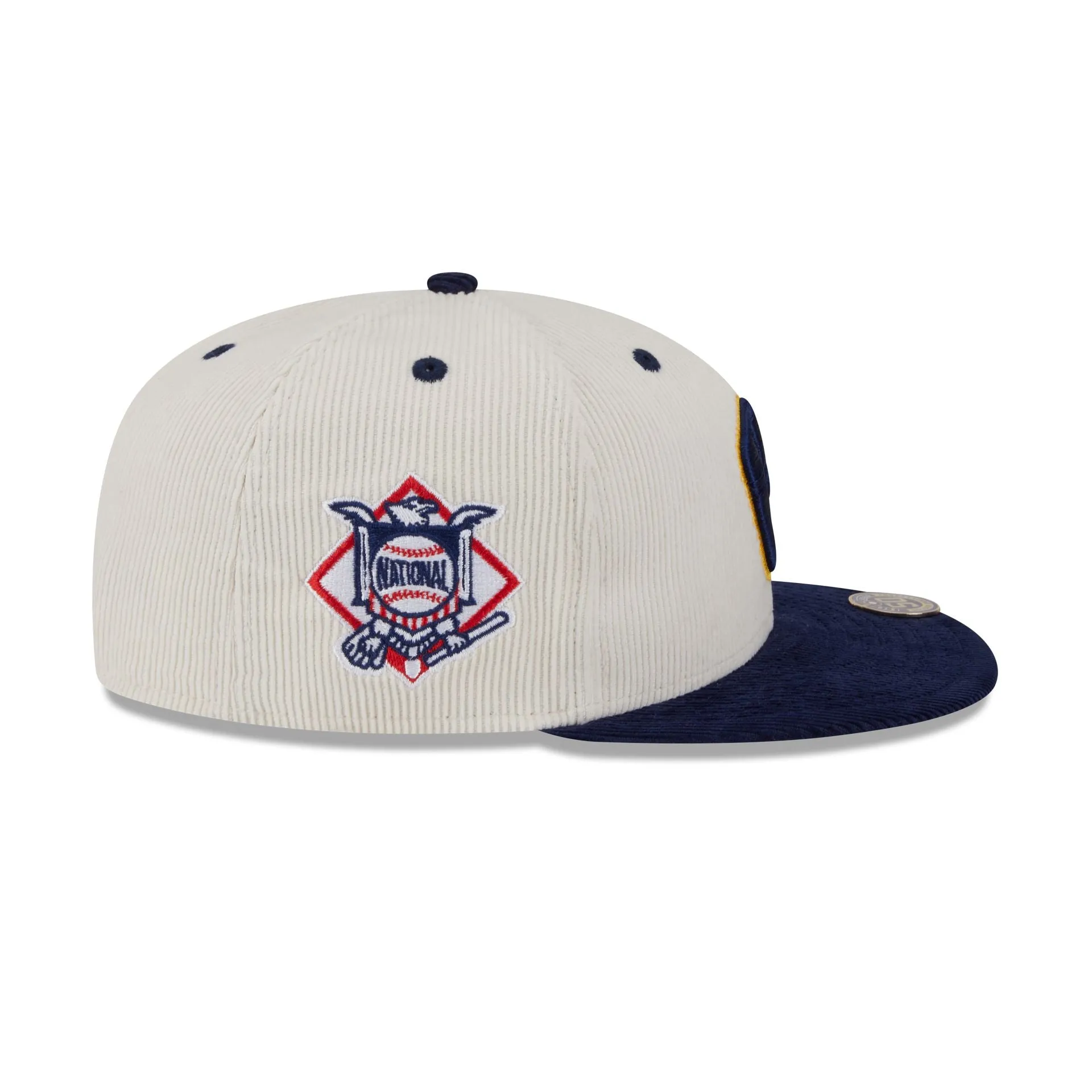 Milwaukee Brewers Two Tone Cord 59FIFTY Fitted Hat sold by New Era product image thumbnail 4
