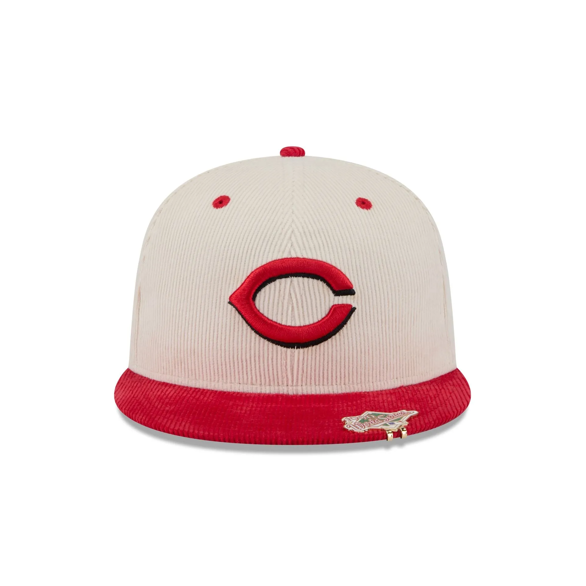 Cincinnati Reds Two Tone Cord 59FIFTY Fitted Hat sold by New Era product image thumbnail 2