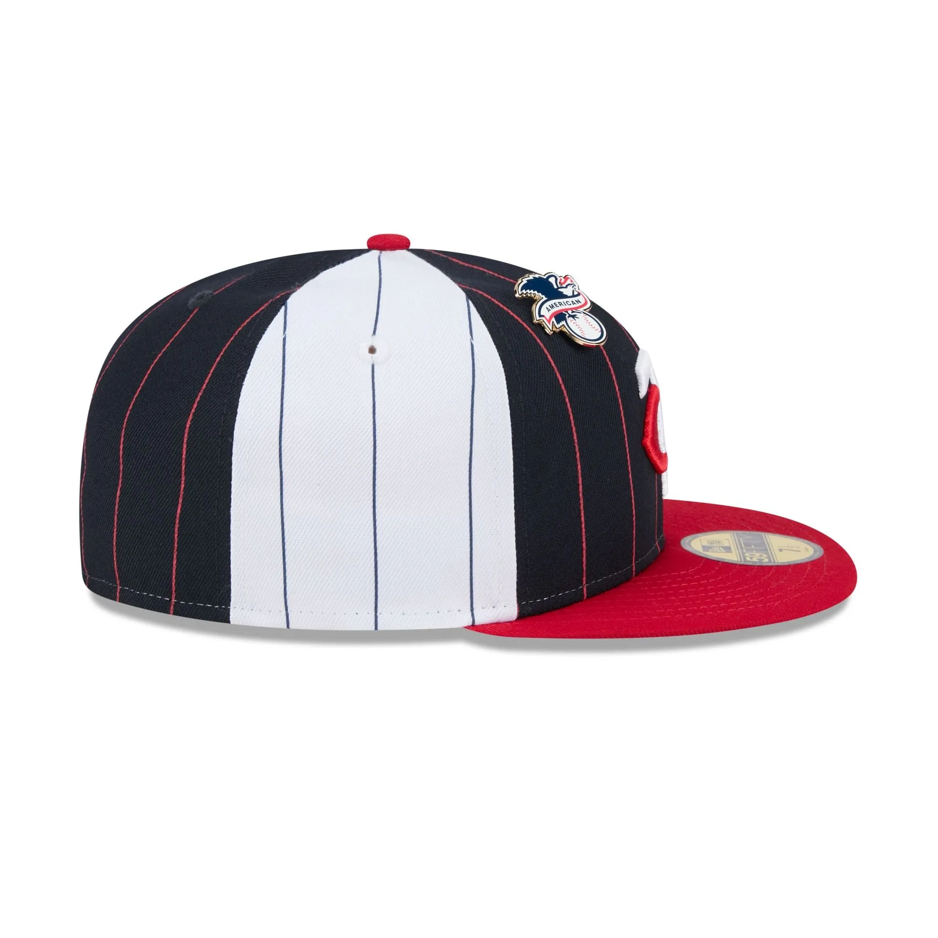 Minnesota Twins Pinstripe League Pin 59FIFTY Fitted Hat sold by New Era product image thumbnail 5