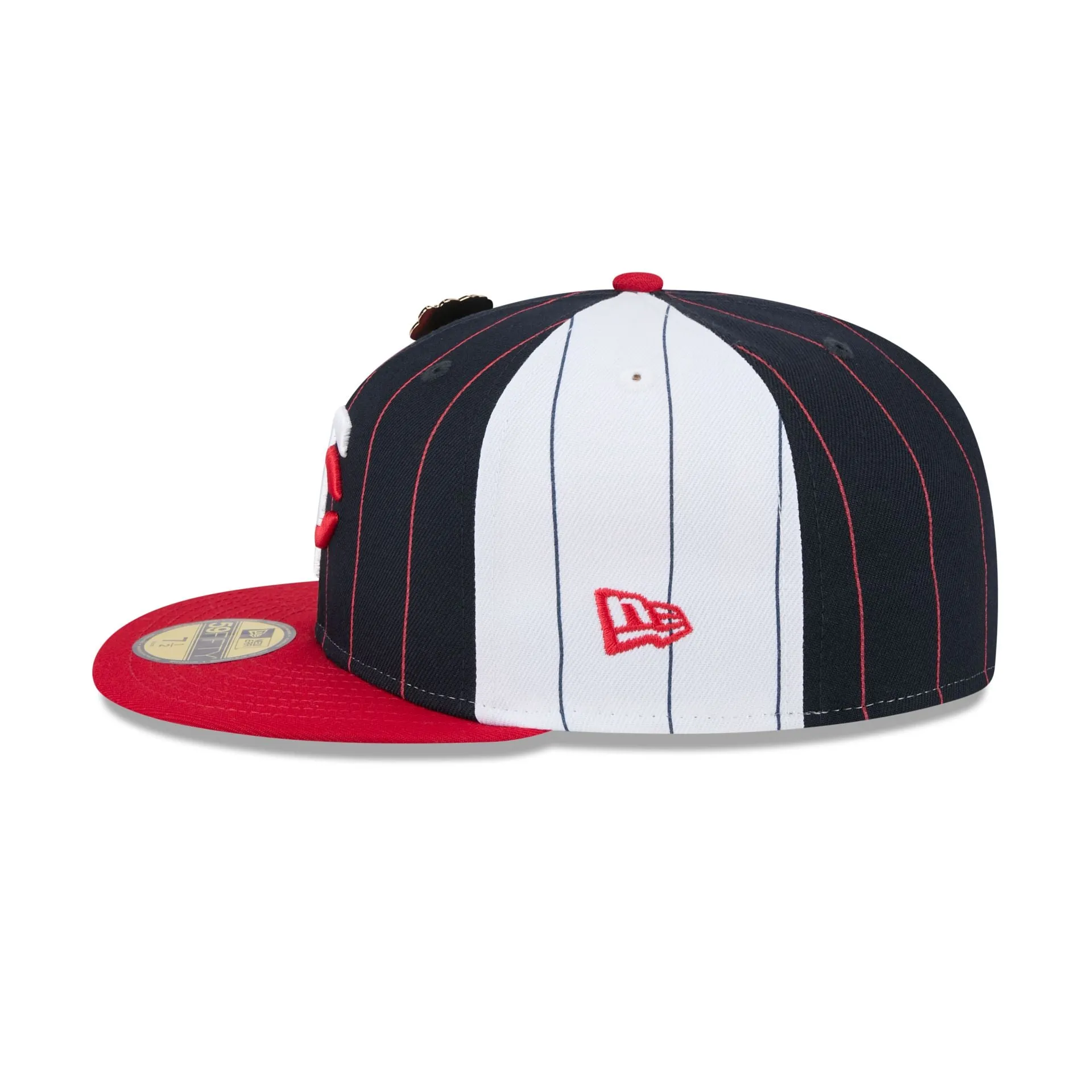 Minnesota Twins Pinstripe League Pin 59FIFTY Fitted Hat sold by New Era product image thumbnail 4