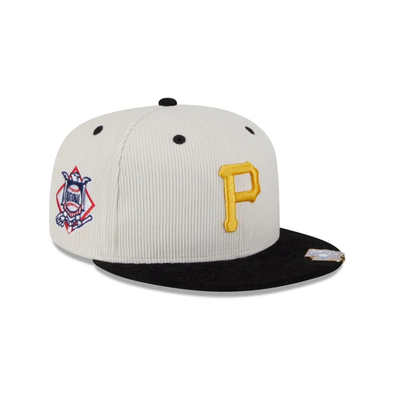 Pittsburgh Pirates Two Tone Cord 59FIFTY Fitted Hat sold by New Era