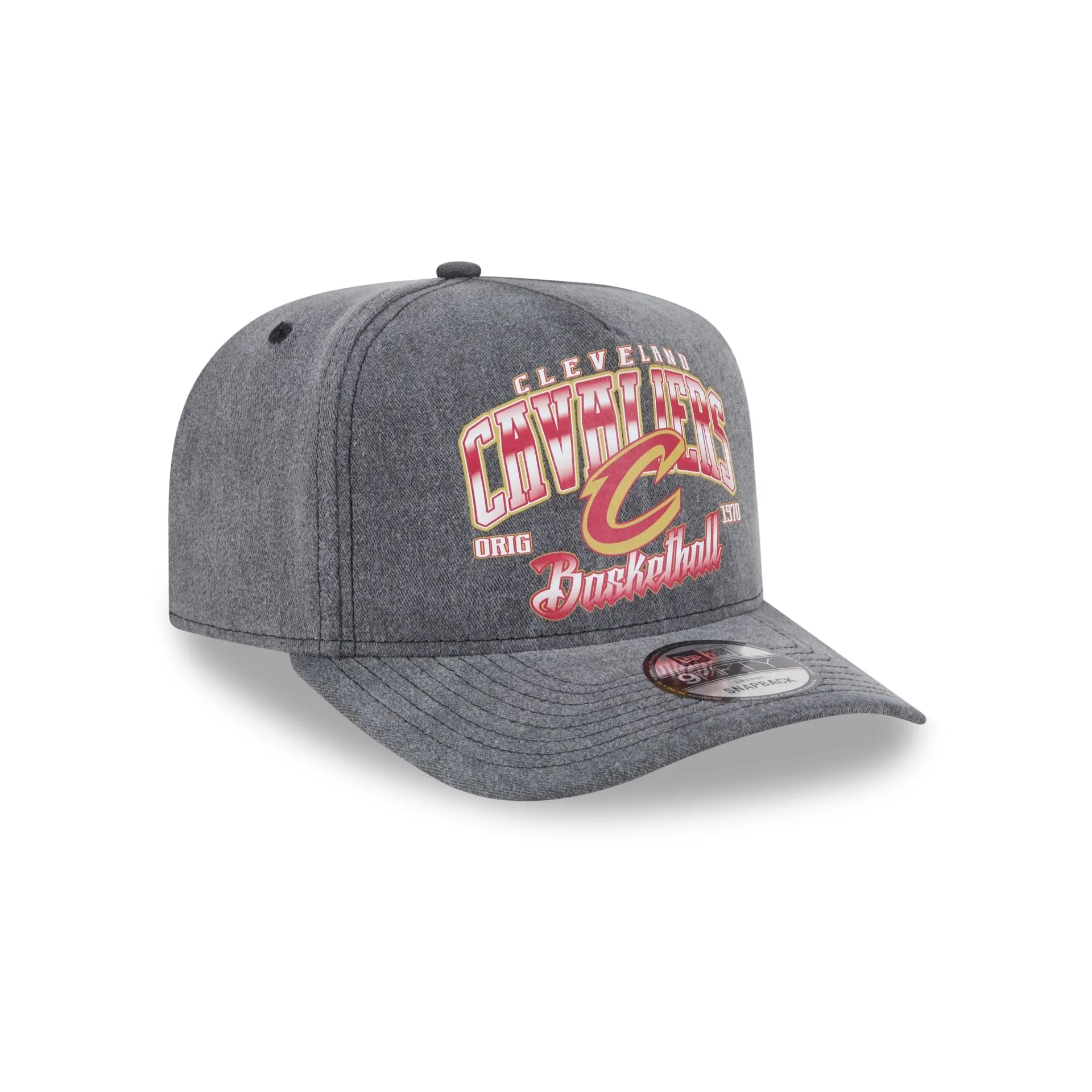 Cleveland Cavaliers Washed 9FIFTY A-Frame Snapback Hat sold by New Era product image thumbnail 3