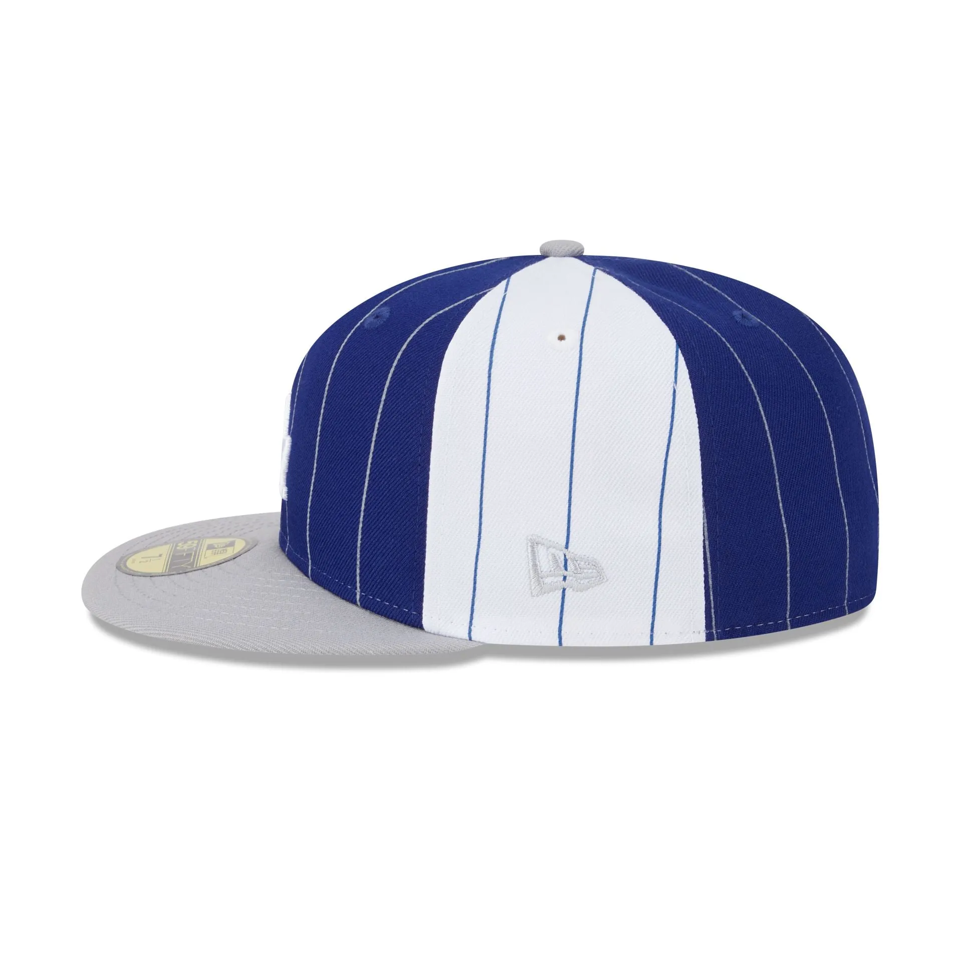 Los Angeles Dodgers Pinstripe League Pin 59FIFTY Fitted Hat sold by New Era product image thumbnail 4