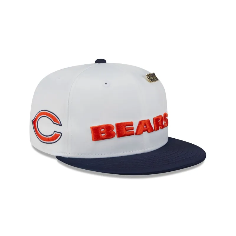 Chicago Bears Spring Satin 59FIFTY Fitted Hat sold by New Era