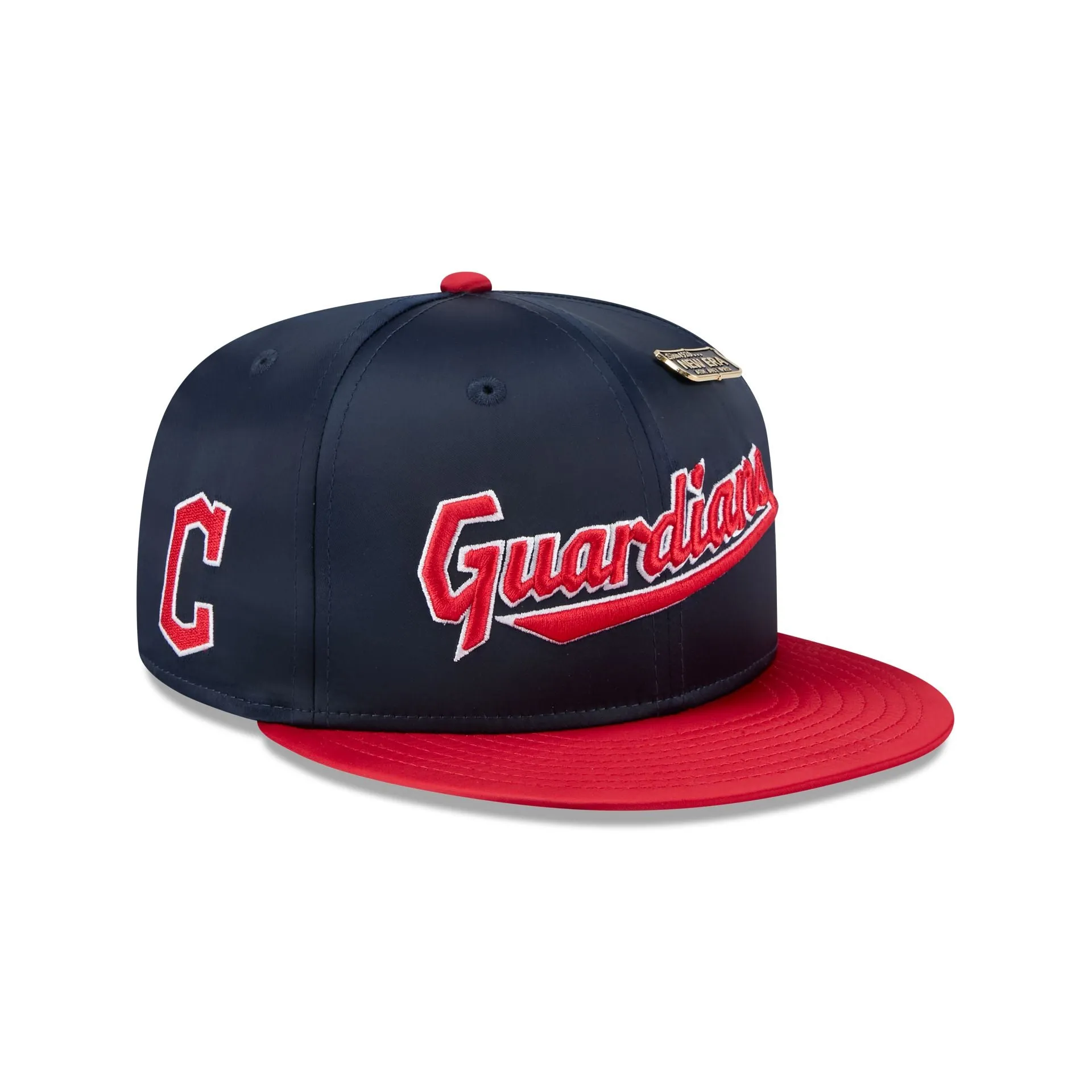Cleveland Guardians Spring Satin 59FIFTY Fitted Hat sold by New Era